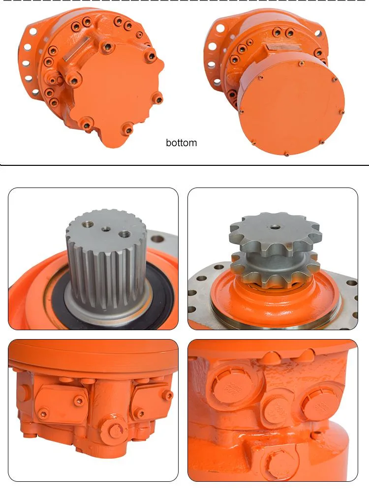 Replace Rexroth MCR03 MCR05 MCR3A400 MCR10 MCR10c940f250 Radial Piston Hydraulic Motor Spare Parts