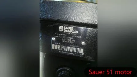 Sauer serie 51d080 Motor de pistón hidráulico en stock para la venta