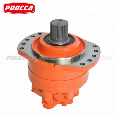 Poclain Serie Ms Ms02 Ms05 Ms08 Ms11 Ms18 Ms25 Ms35 Ms50 Ms83 Ms125 Ms250 Motor de pistón radial de rueda de accionamiento hidráulico con precio